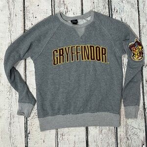 Harry Potter Universal Studios Gryffindor Crew Neck Womens Sweatshirt